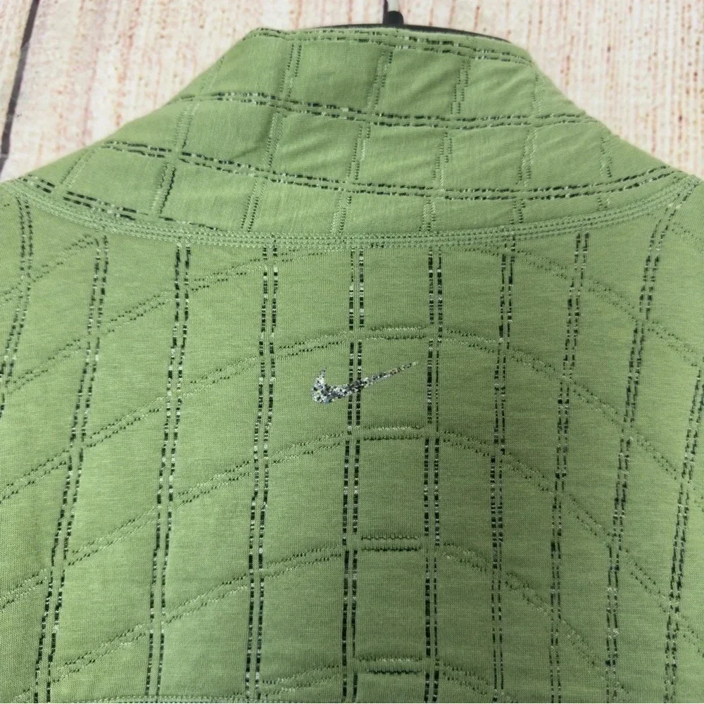 Nike Womens Yoga Therma Fit Jacquard Reversible Oversized Kimono Top  Large